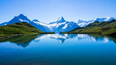 Göl, Zermatt, İsviçre ünlü Matterhorn yansıması