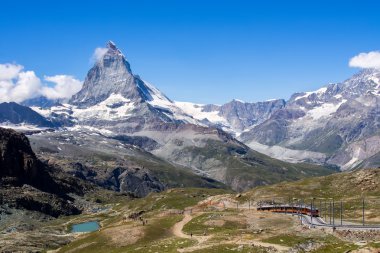 Matterhorn tepe bir tren, İsviçre