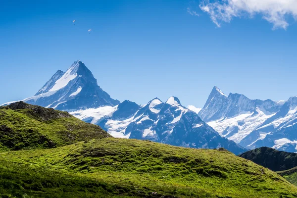 Matterhorn peak, Švýcarsko — Stock fotografie