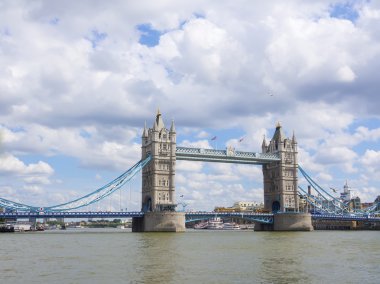Londra 'daki Tower Bridge, İngiltere, Birleşik Krallık