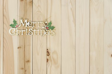 Ahşap tahta arka plan Christmas sınırında.