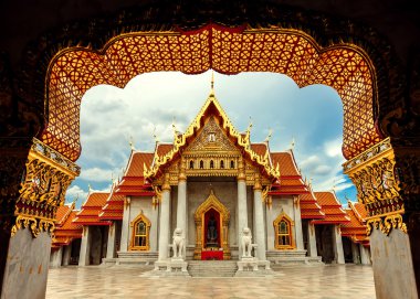 Mermer Tapınak, wat benchamabopitr dusitvanaram bangkok thail