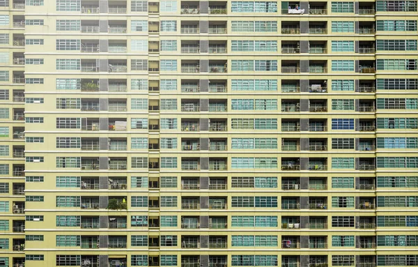 Edificio de ventanas en el día, fondo abstracto . — Foto de Stock