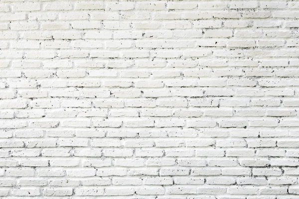 Bianco mattone texture della parete, sfondo astratto — Foto Stock