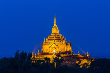 Gece, Bagan, Myanmar bagan Tapınağı