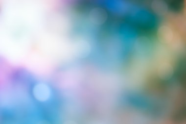 Bokeh ışık mavi Pastel renk arka plan üzerinde