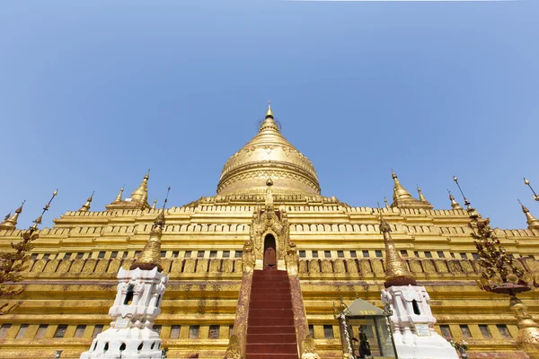 Швеон Пайя (Пагода) в Багане, Мьянма. 1 из 5 самых популярных f — стоковое фото