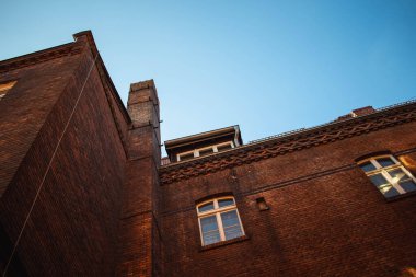 Gdansk 'ın renkli şehrinde mimari