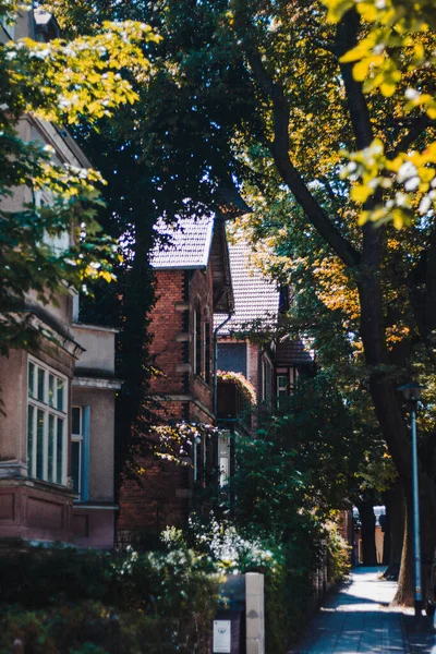 architecture in the colorful city of gdansk