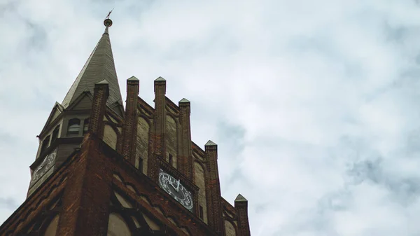 Gdansk 'ın renkli şehrinde mimari