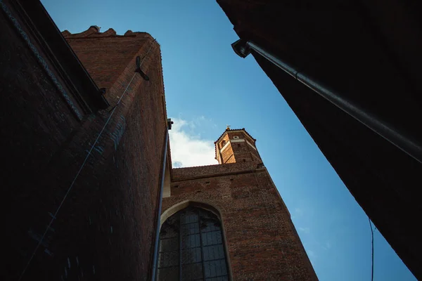 Gdansk 'ın renkli şehrinde mimari