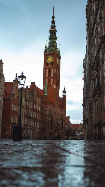 Architecture Colorful City Gdansk — Stock Photo, Image