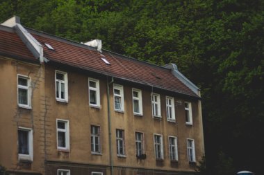 Gdansk 'ın renkli şehrinde mimari