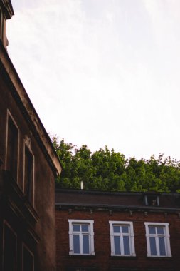 Gdansk 'ın renkli şehrinde mimari