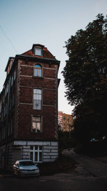 Gdansk 'ın renkli şehrinde mimari