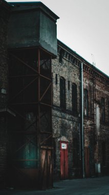 Gdansk 'ın renkli şehrinde mimari