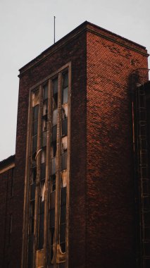 Gdansk 'ın renkli şehrinde mimari