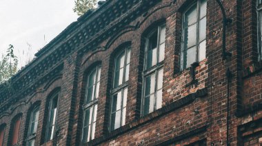 Gdansk 'ın renkli şehrinde mimari