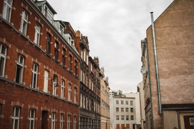Gdansk 'ın renkli şehrinde mimari