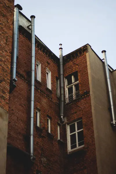 Gdansk 'ın renkli şehrinde mimari