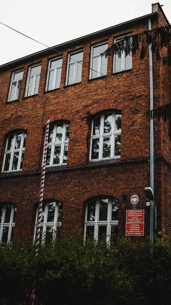 Gdansk 'ın renkli şehrinde mimari
