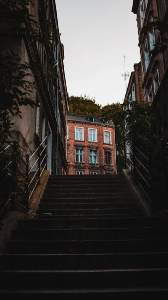 Gdansk 'ın renkli şehrinde mimari