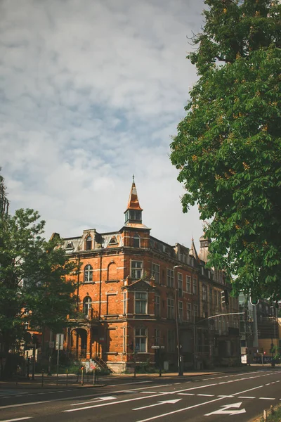 Építészet Színes Város Gdansk — Stock Fotó