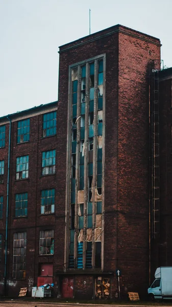 Architektur Der Farbenfrohen Stadt Danzig — Stockfoto