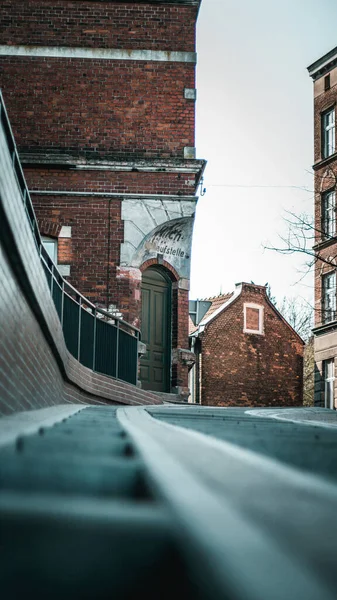 Gdansk 'ın renkli şehrinde mimari