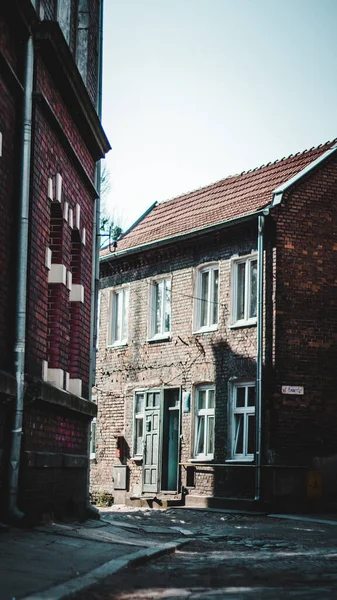 Gdansk 'ın renkli şehrinde mimari