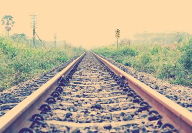 tren yolu bir parçası