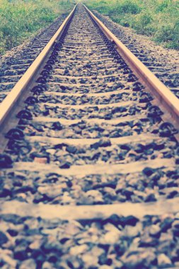 tren yolu bir parçası