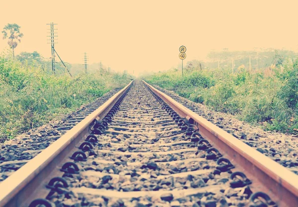 tren yolu bir parçası