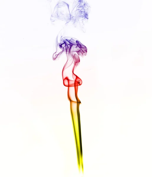 Forma Humo Fondo Color Abstracto — Foto de Stock