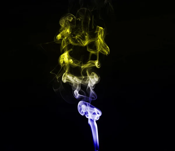 Rauch Form Abstrakte Farbe Hintergrund — Stockfoto