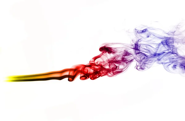 Smoke Shape Abstract Color Background — Stock Photo, Image