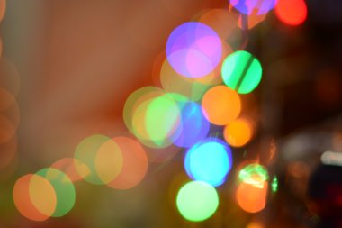 Geceleri odaklanmak değil Bokeh.