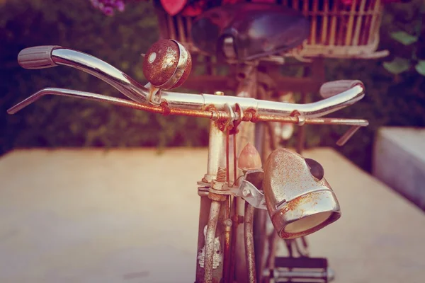 Detalle Manillar Bicicleta Vintage —  Fotos de Stock