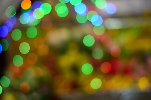 Bokeh Que Não Concentra Noite — Fotografia de Stock