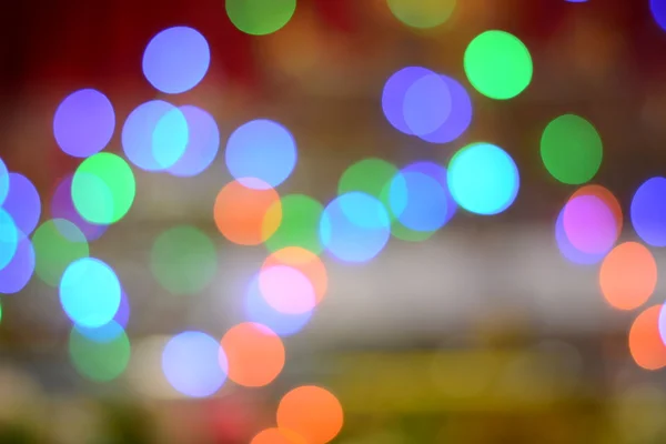 Bokeh Che Non Concentra Notte — Foto Stock