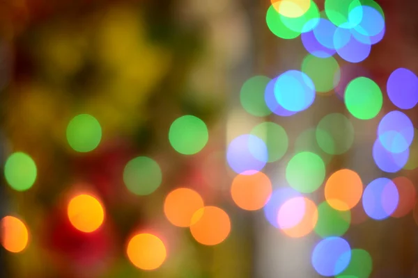 Bokeh Che Non Concentra Notte — Foto Stock