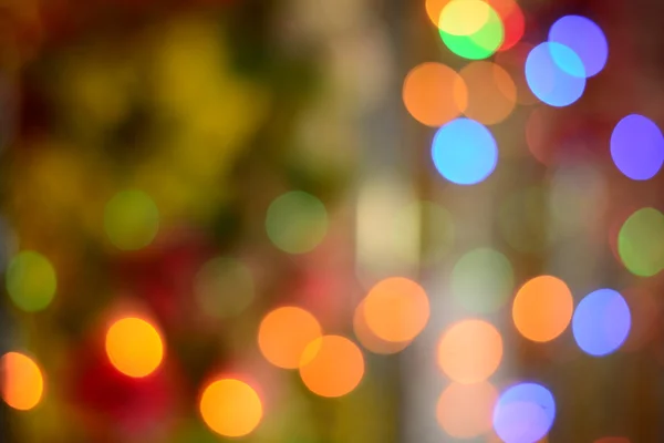 Bokeh Che Non Concentra Notte — Foto Stock