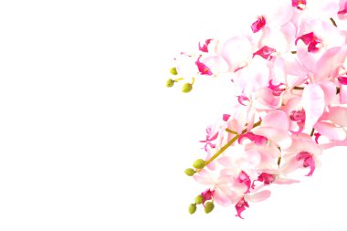 Güzel plastik çiçek buketi