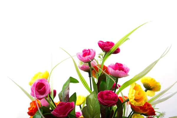 Beautiful Plastic Flower Bouquet — Stock Photo, Image