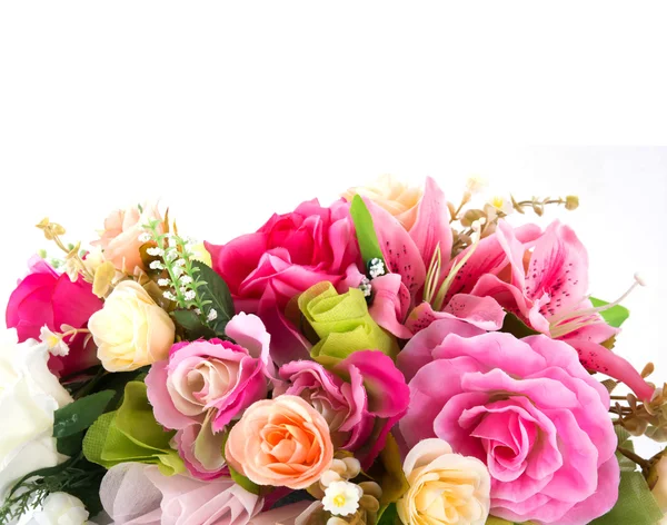 Beautiful Plastic Flower Bouquet — Stock Photo, Image