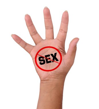 El ve kelime Hayır seks