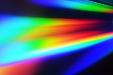 Çok renkli arka plan ışık yansıması 