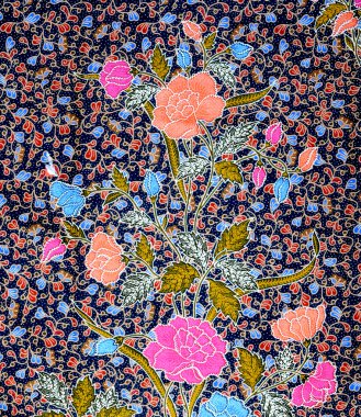 Güzel Batik tarzı kumaş.