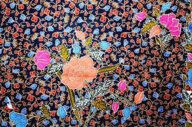 Güzel Batik tarzı kumaş.