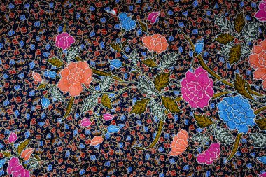 Güzel Batik tarzı kumaş.